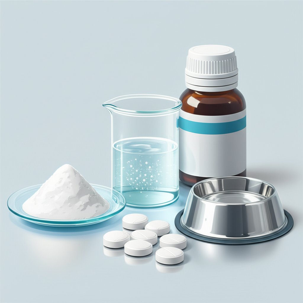 aluminum hydroxide in powder gel and tablet forms for medical industrial and veterinary uses
