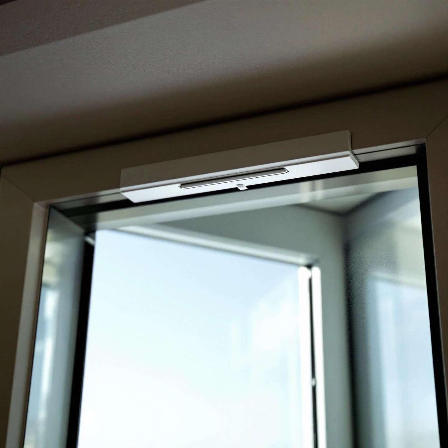 window trickle vent providing discreet continuous fresh air indoors