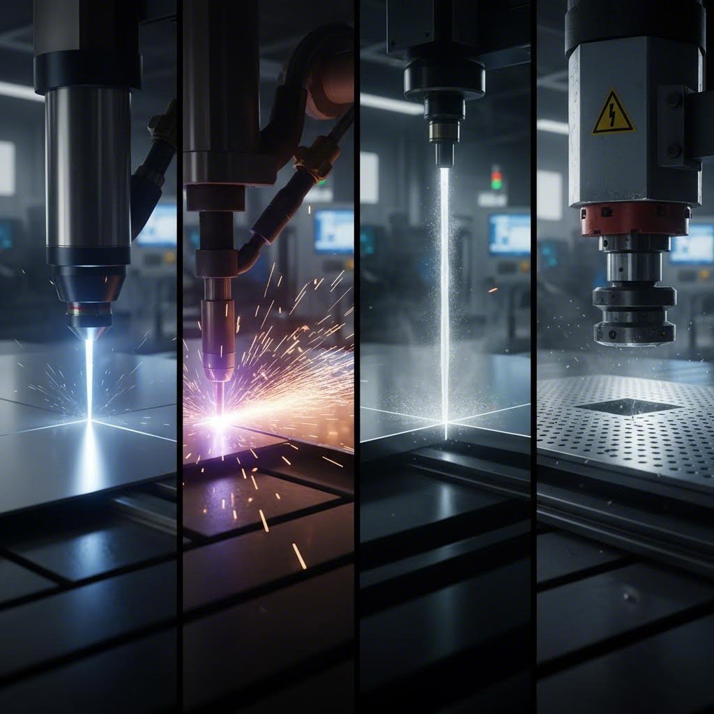 comparison of sheet metal cutting technologies laser plasma waterjet and mechanical punching