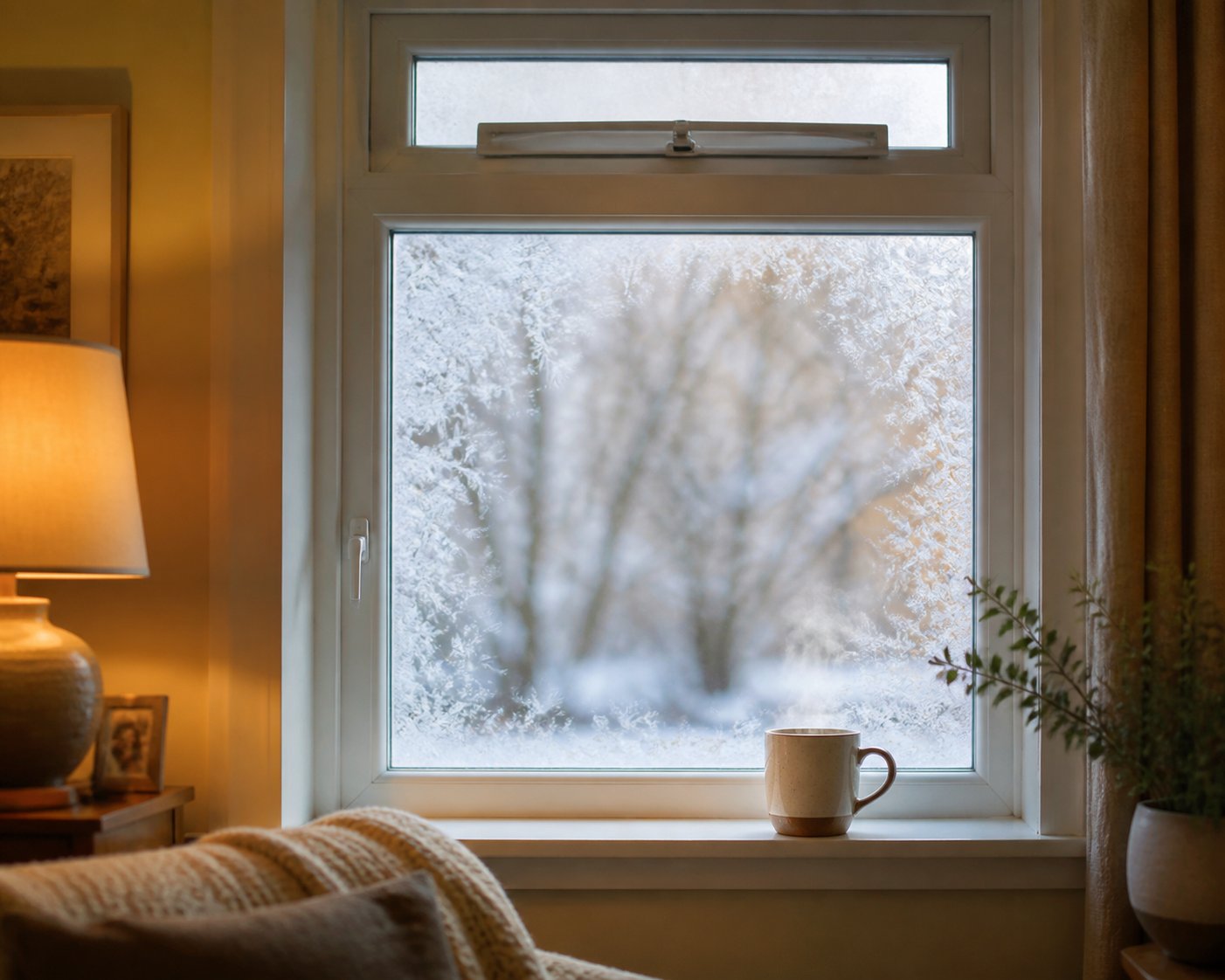 keeping trickle vents open during winter prevents condensation buildup while maintaining comfortable indoor air quality