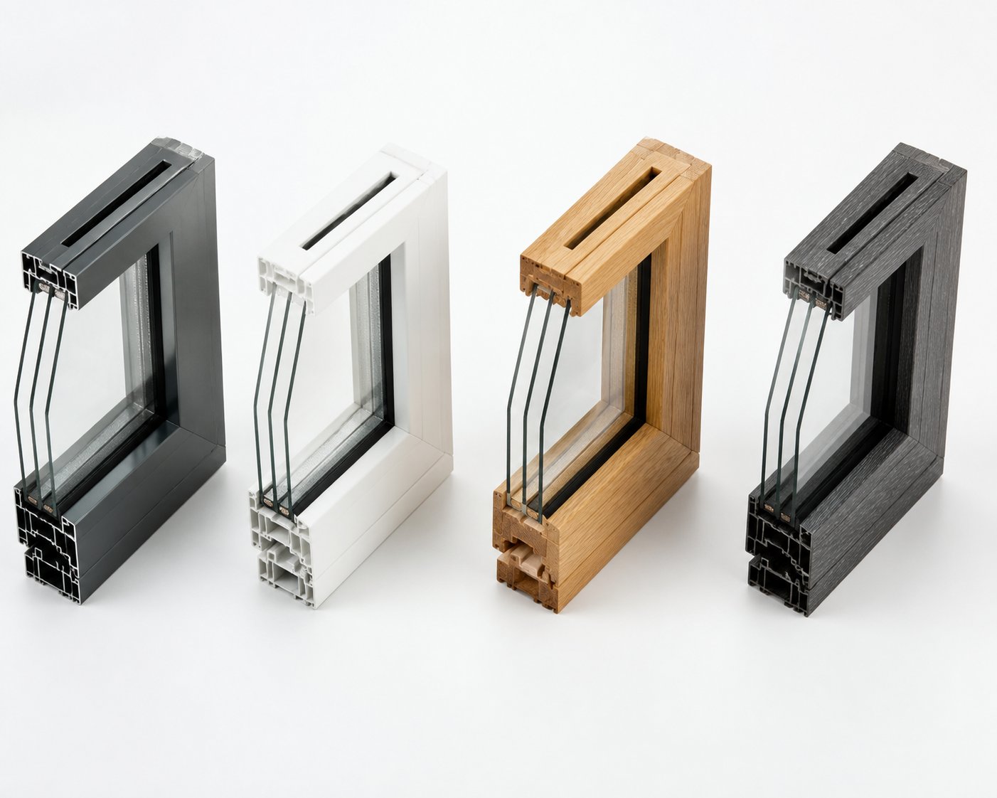 trickle vent compatibility varies by frame material with aluminium and upvc profiles offering the most straightforward installation