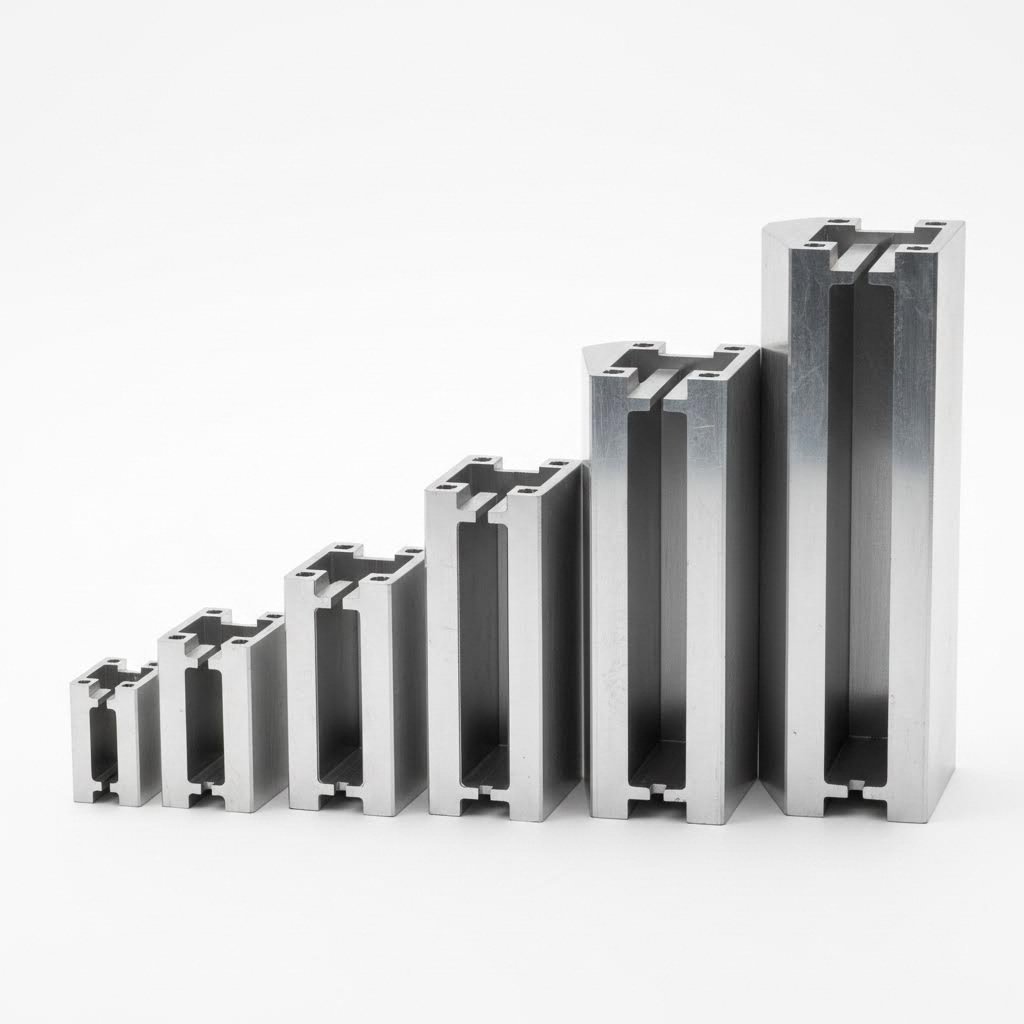 aluminum extrusion profiles in various sizes for sim racing applications