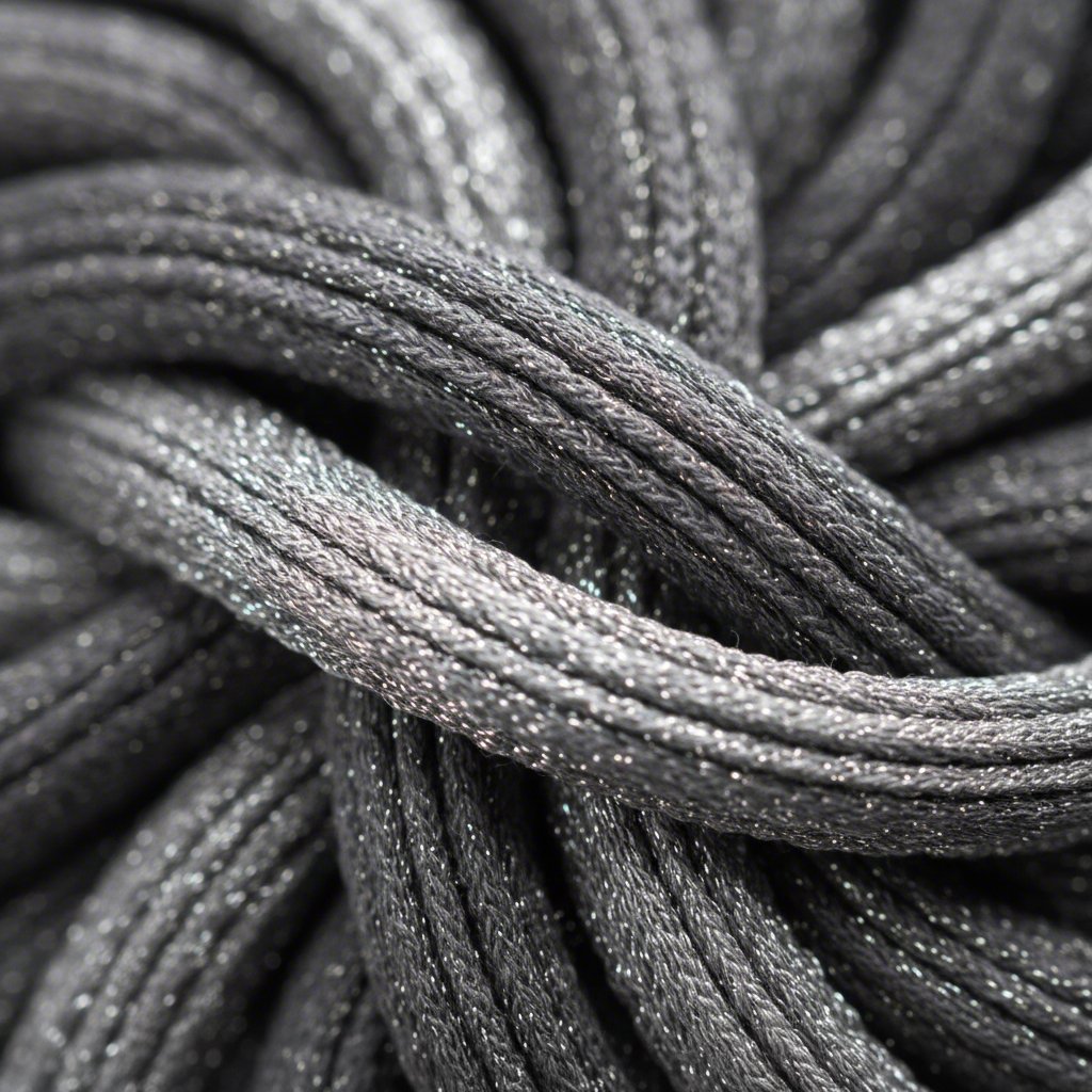 close up of durable satin fabric weave for a sleep mask