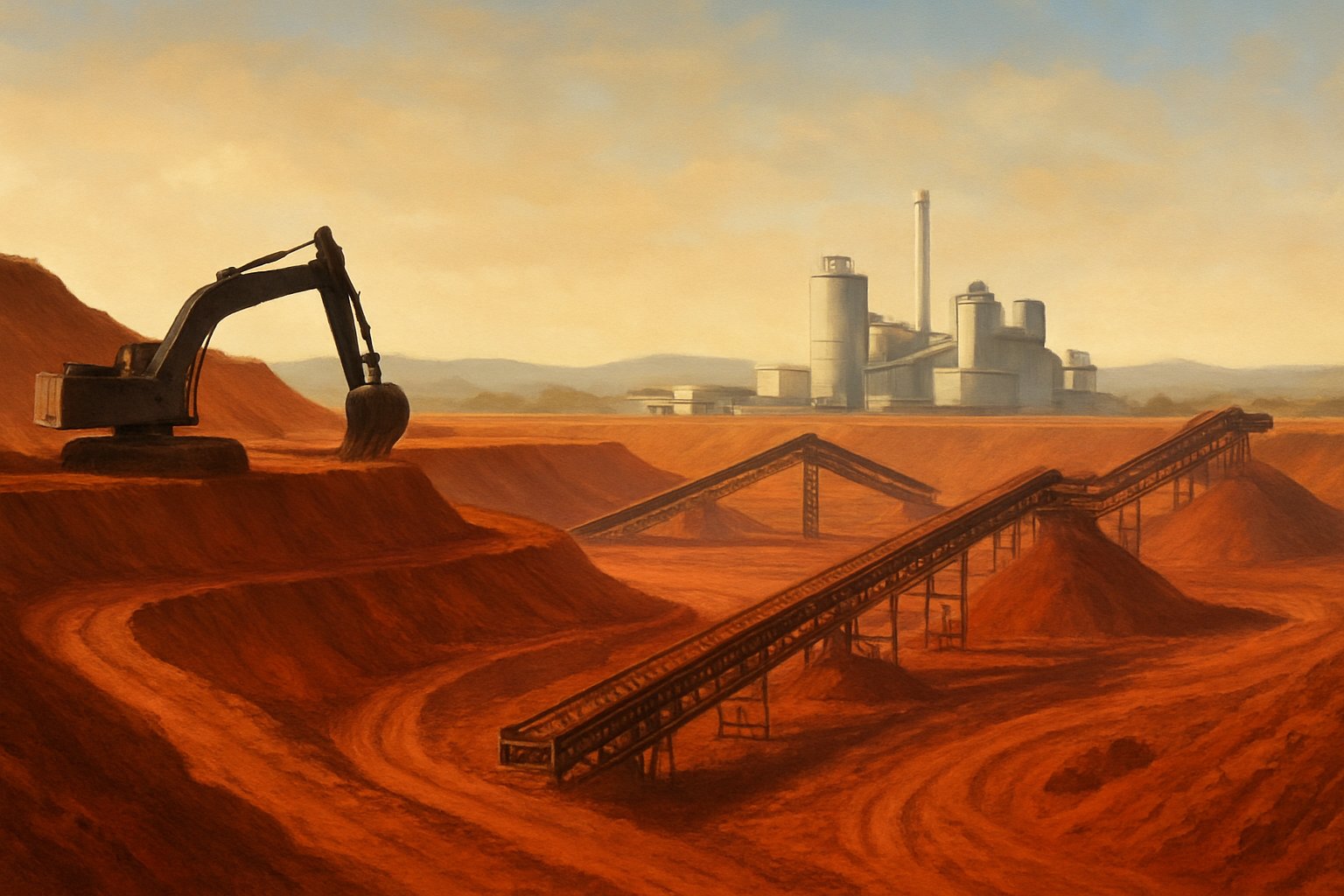 bauxite mining and ore preparation for aluminum processing