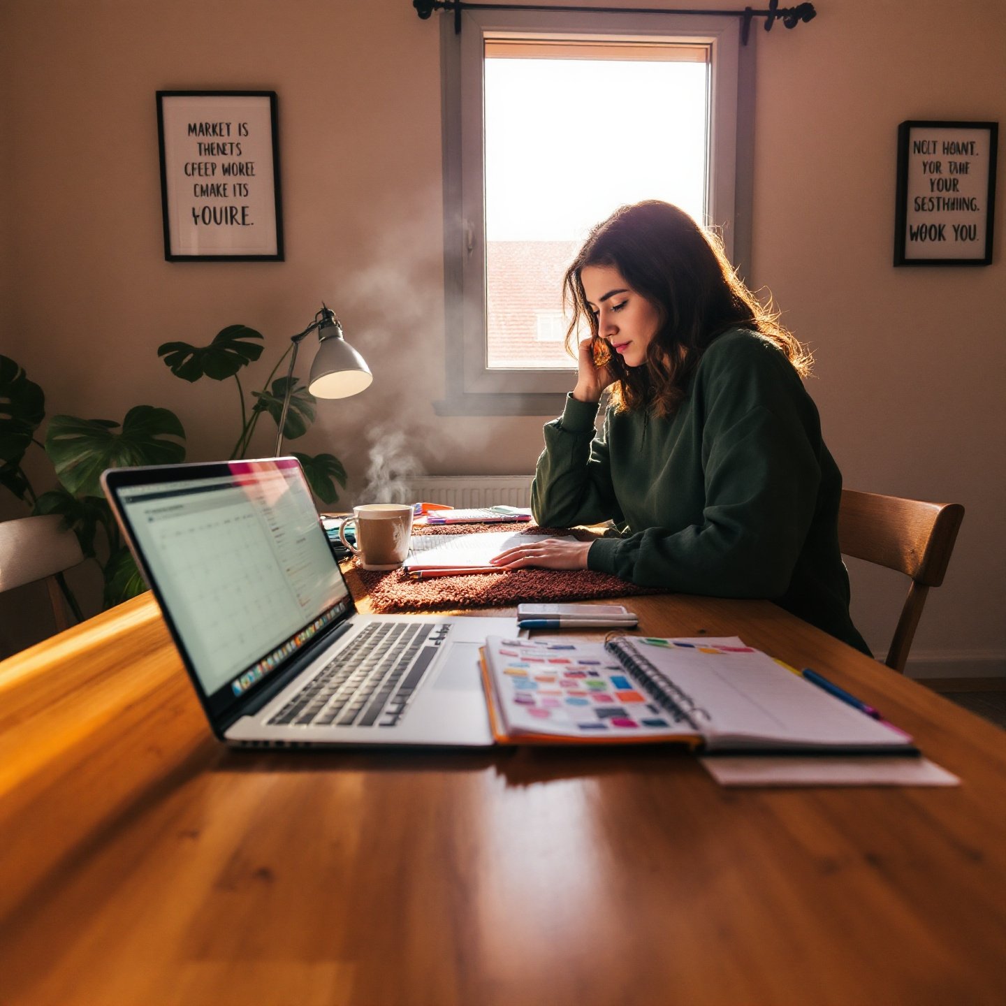 a student mastering productivity with college info geek