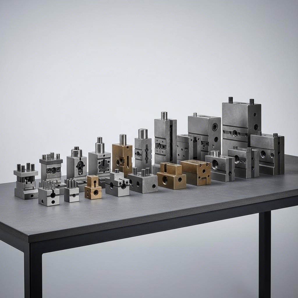 the complete framework of stamping die types ranges from palm sized to massive assemblies