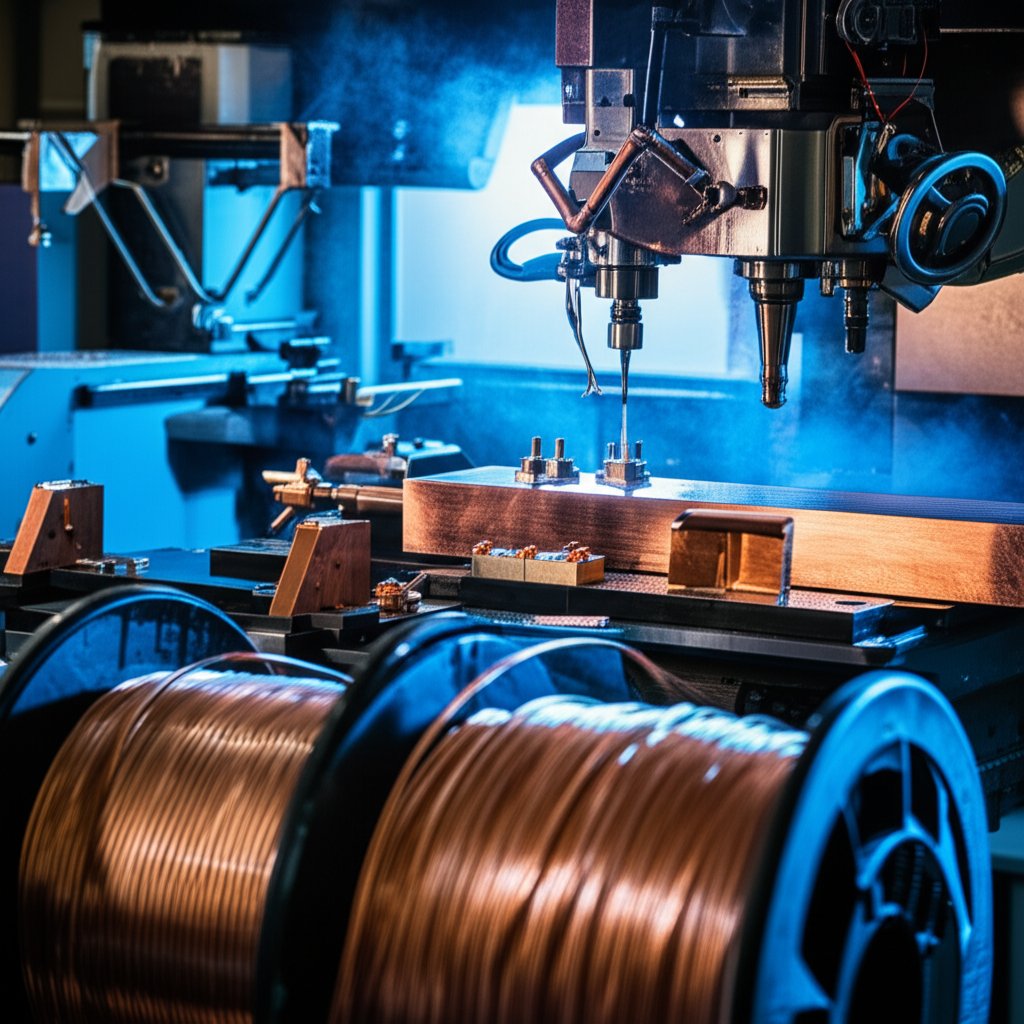 cnc machining and custom copper components for advanced projects