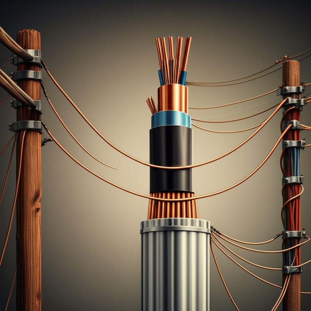 copper wire installation scenarios affecting ampacity and voltage drop