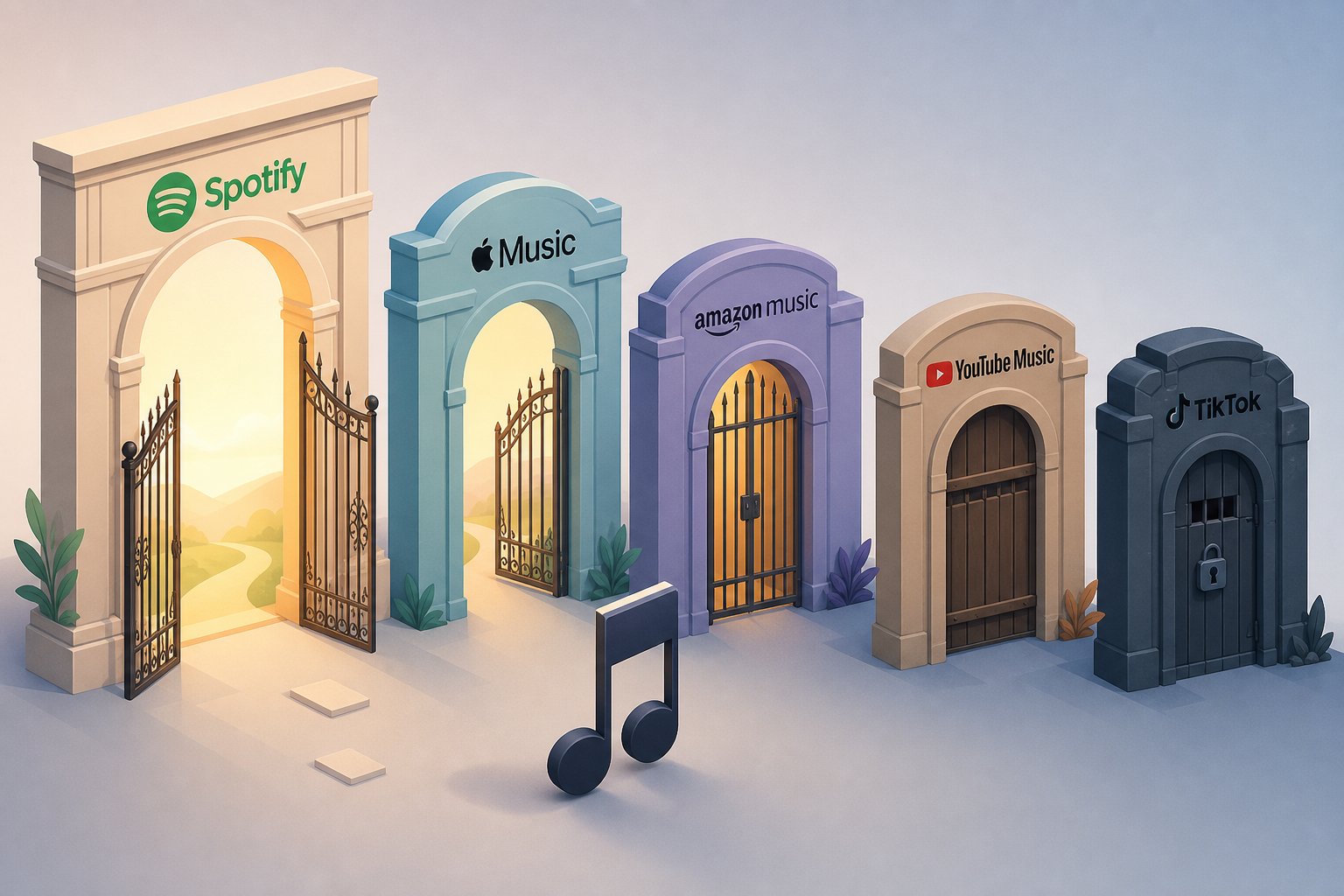 music distributors vary widely in how they handle ai generated content