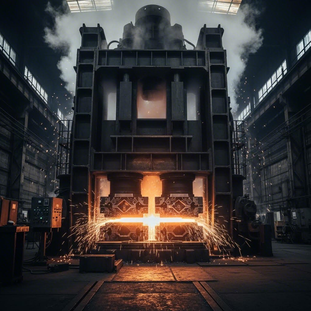 precision closed die forging transforms heated metal into high strength automotive components