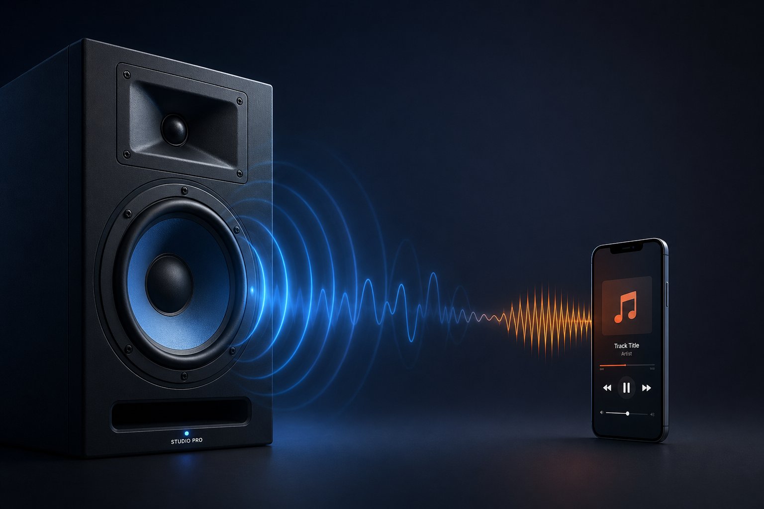 how 808 bass frequencies behave differently on studio monitors versus small phone speakers