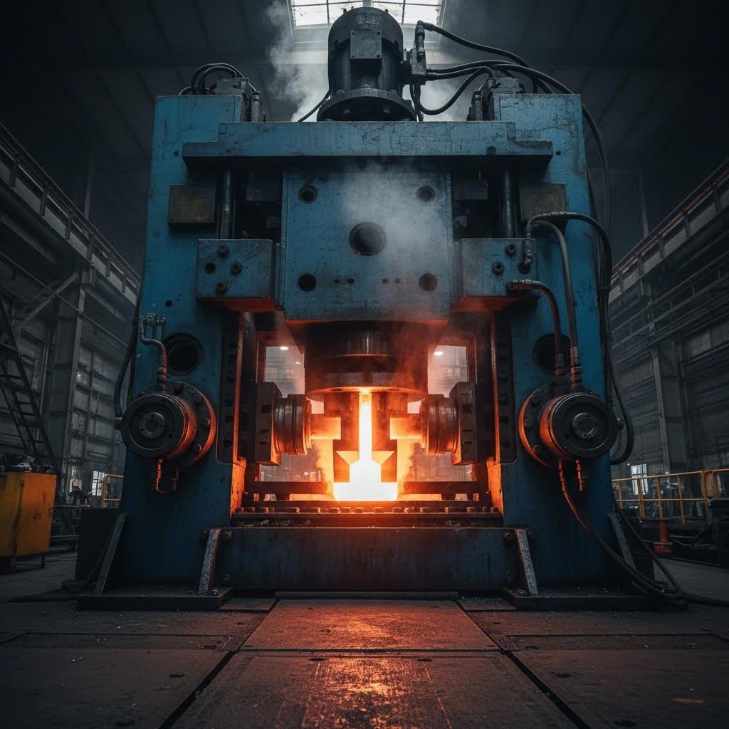 custom aluminum extrusion manufacturing process where heated aluminum is pressed through precision dies