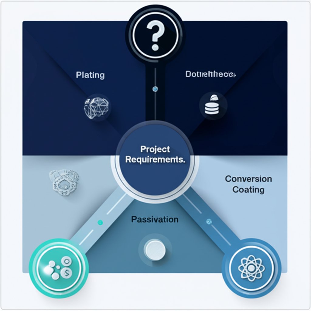 flowchart for choosing the right protective finish for zinc die castings