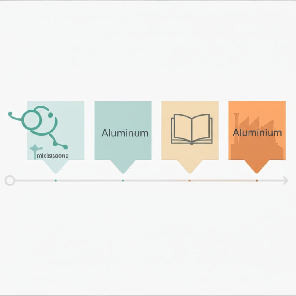 timeline of aluminium and aluminum naming in science and language