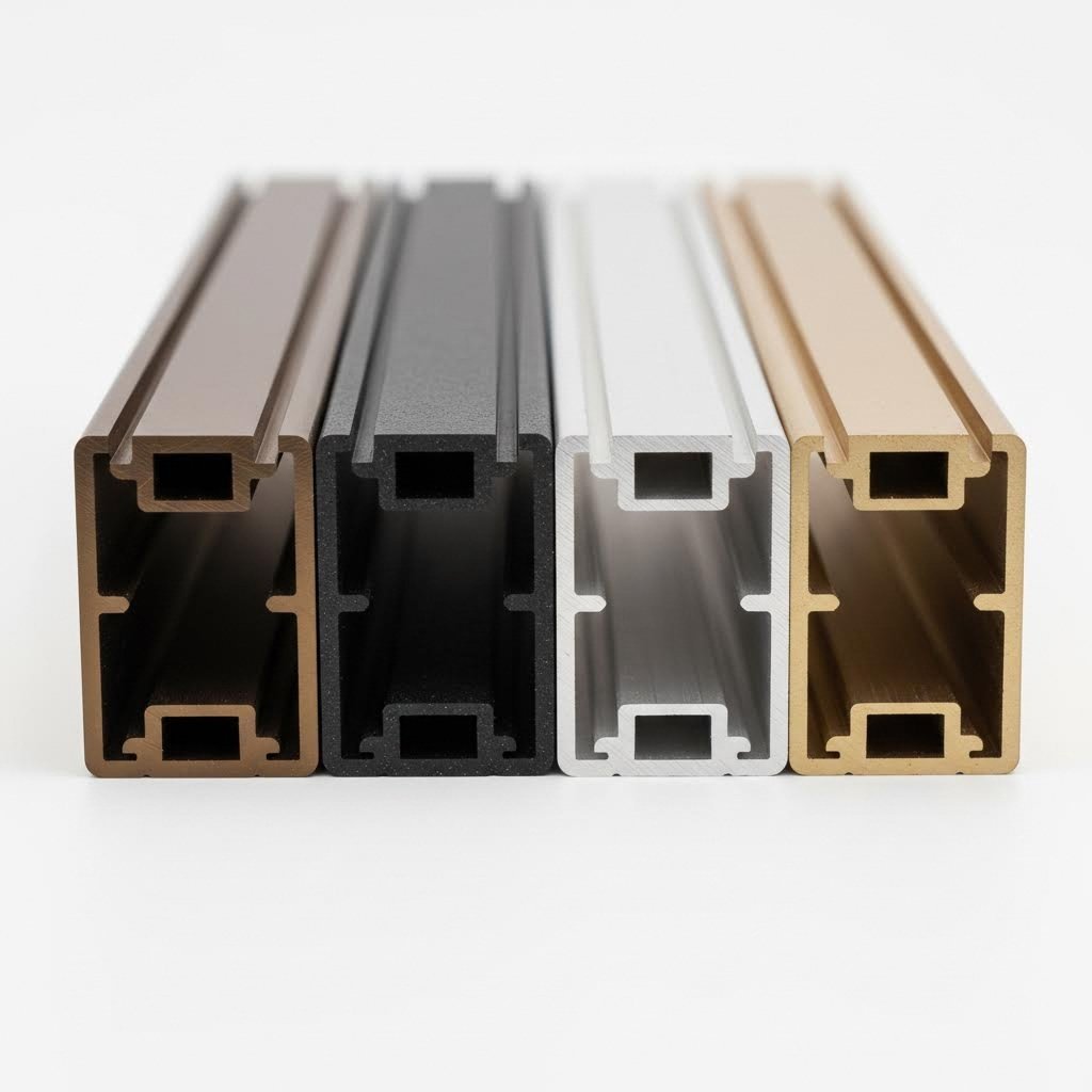 surface finishes from anodizing to powder coating protect aluminum extrusions while enhancing aesthetics