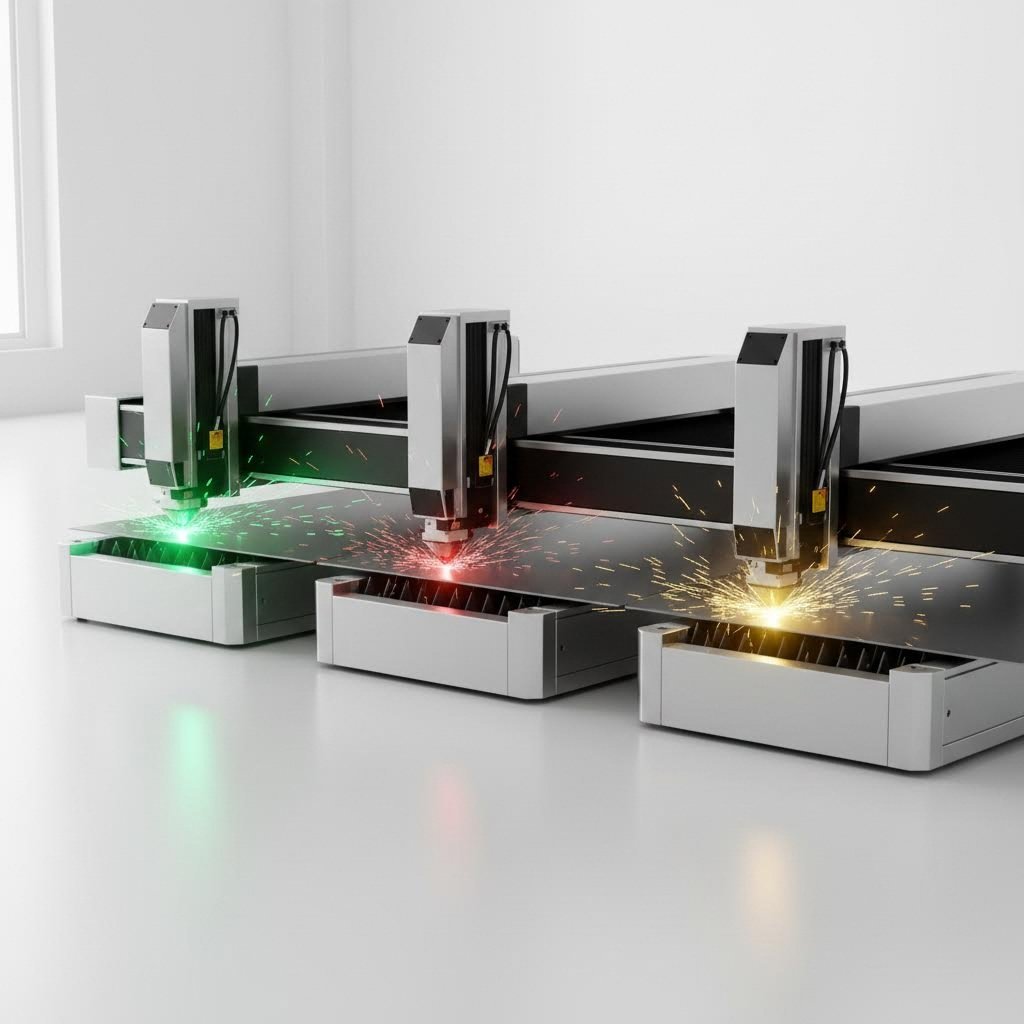 three primary laser technologies used in industrial metal cutting applications