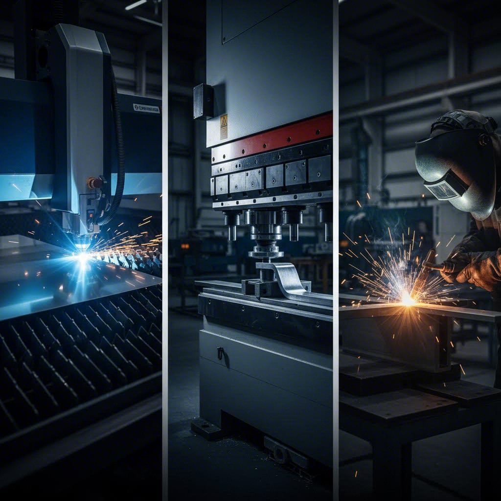 key stages in the aluminium sheet metal fabrication process