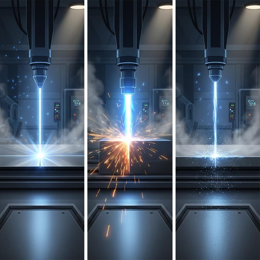 comparison of laser plasma and waterjet cutting methods for steel fabrication