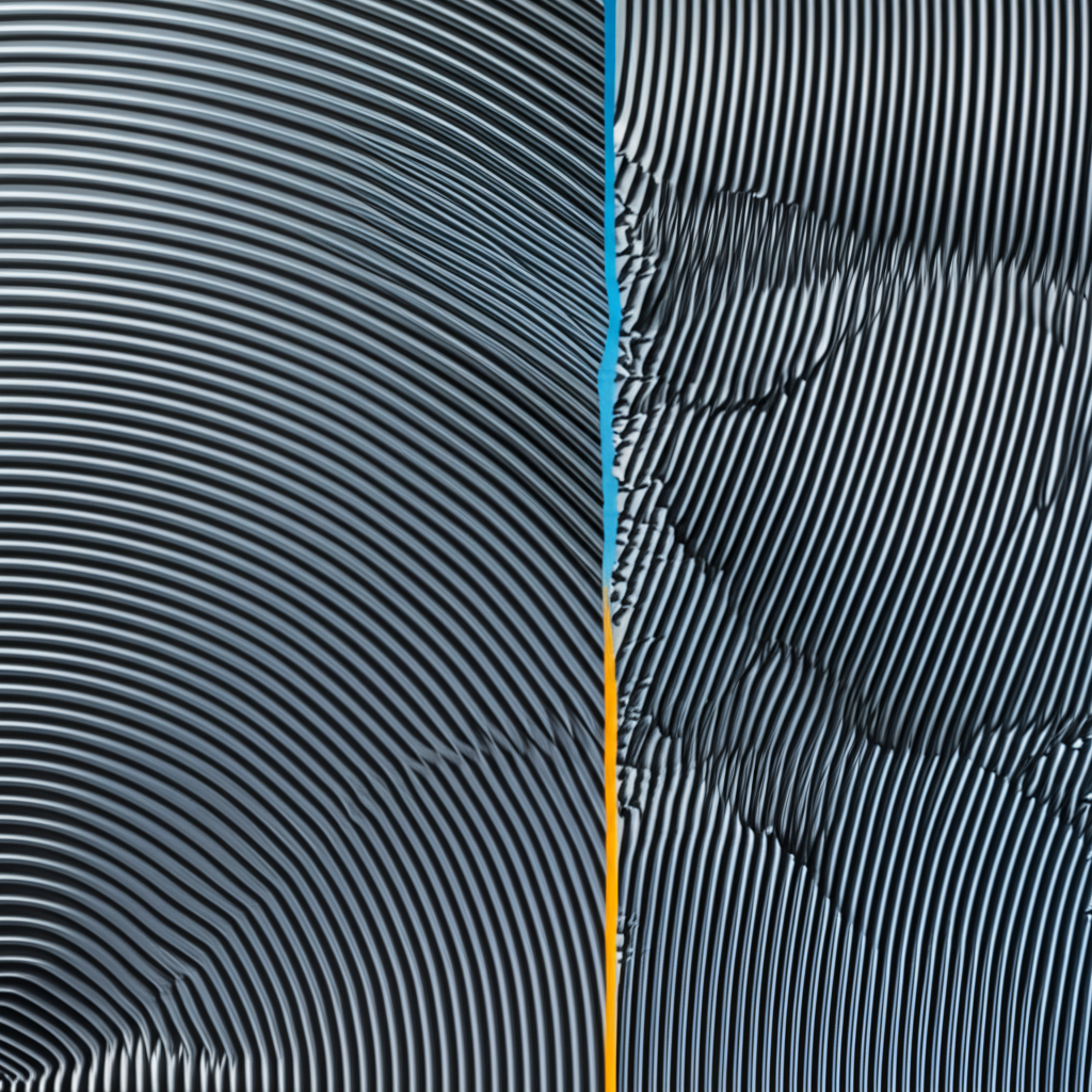 diagram illustrating the superior grain structure of forged metal compared to machined metal