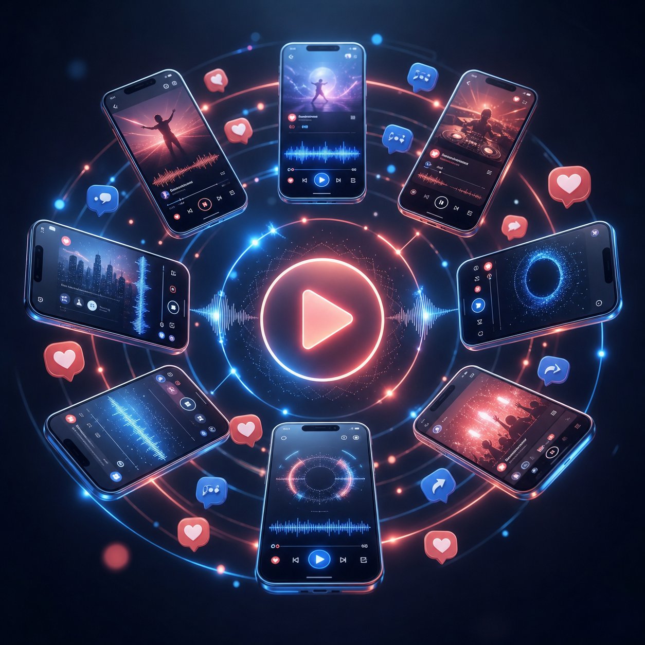 strategic social media marketing and playlist pitching drive audience growth for ai music artists