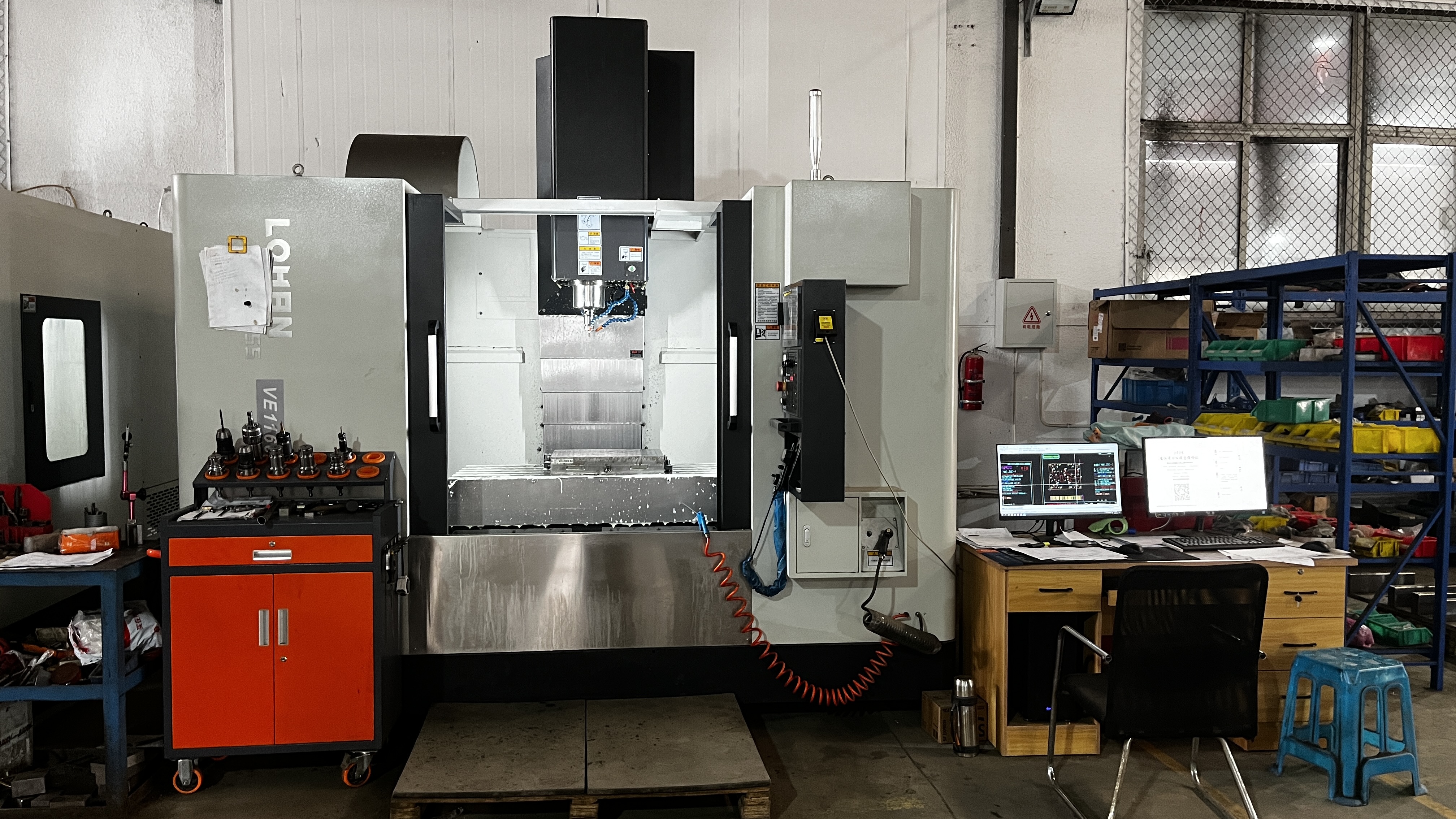 metal stamping dies in a modern manufacturing press shaping sheet metal parts