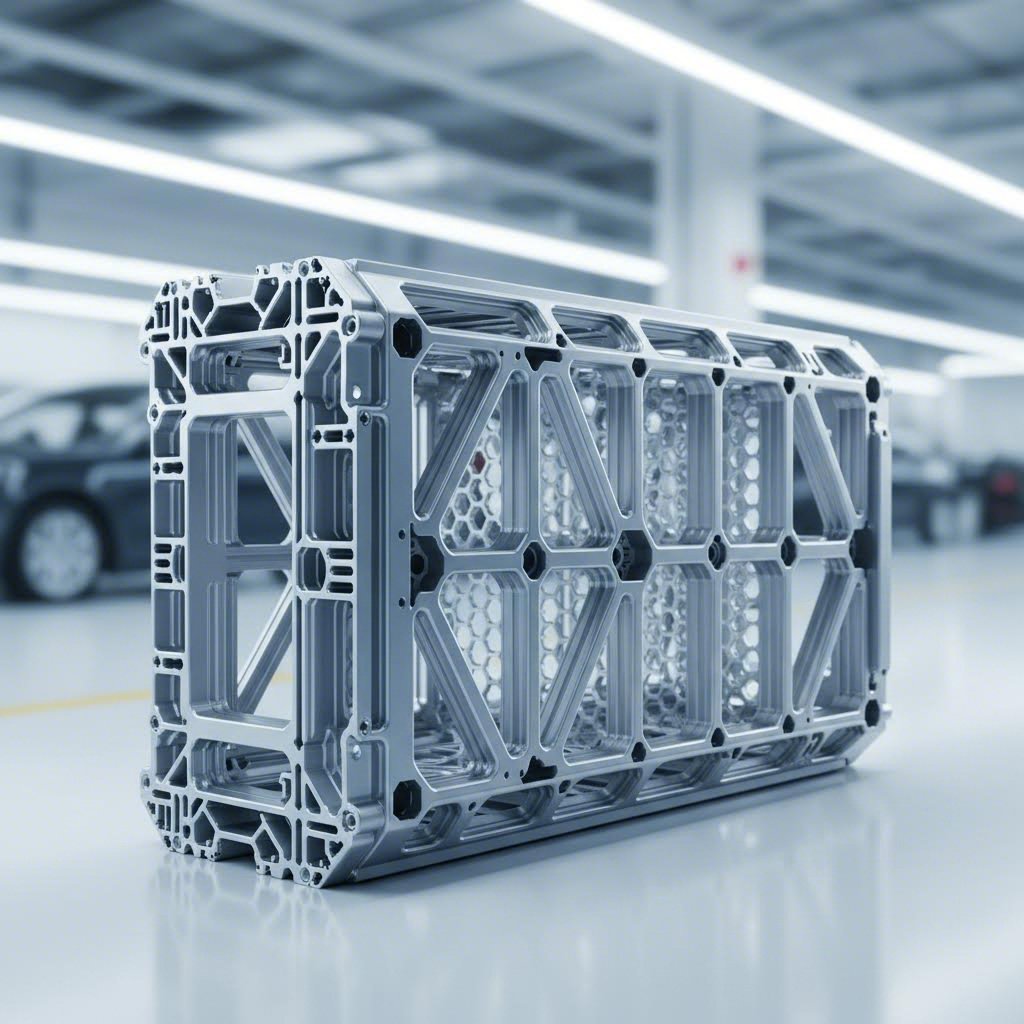 lightweight aluminum extrusion profiles used in ev battery enclosure construction