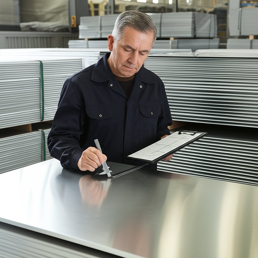 quality inspection of 1 8 inch aluminum sheets upon delivery