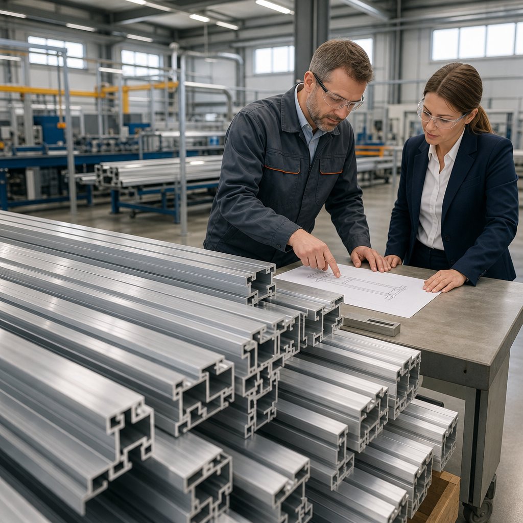 aluminum profile manufacturer overview with profiles engineering review and factory production