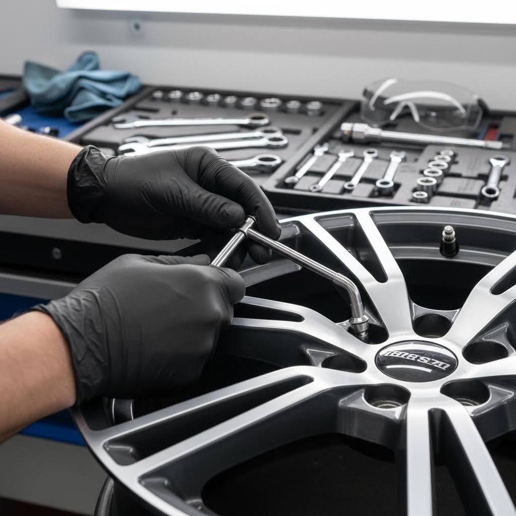 professional valve stem installation requires proper tools and technique