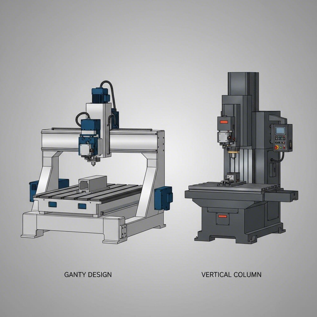 comparison of cnc router gantry design versus vertical cnc mill for aluminum work