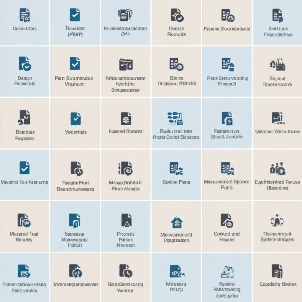 overview of the 18 elements in a ppap documentation package