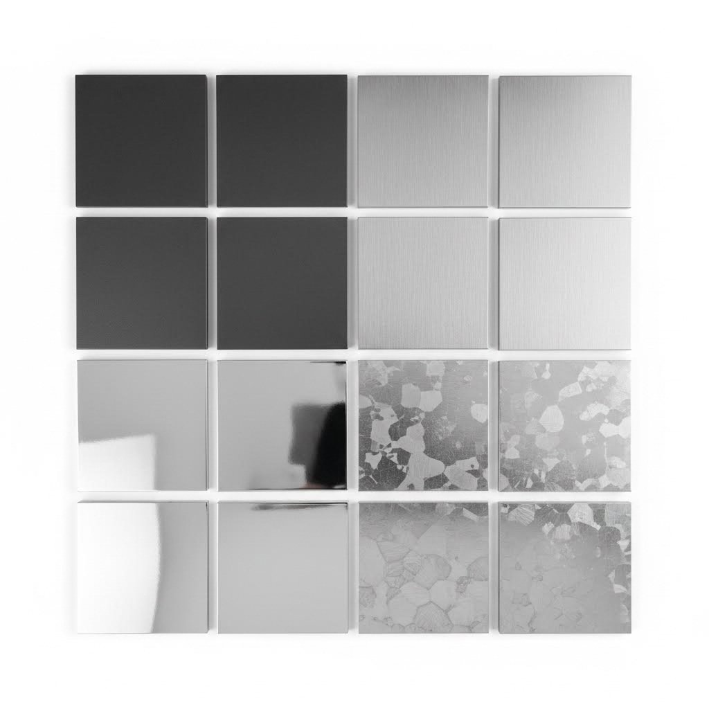 common sheet metal materials including steel stainless and aluminum options