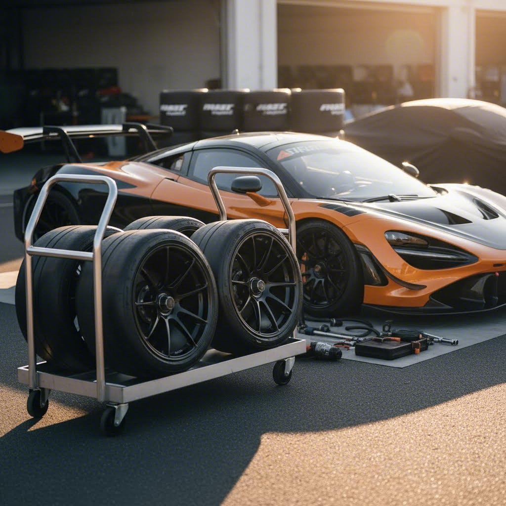 dedicated track wheels and proper backup planning prevent costly track day interruptions