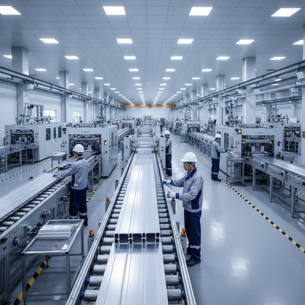 advanced extrusion facilities with diverse press capacities enable optimal ratio achievement