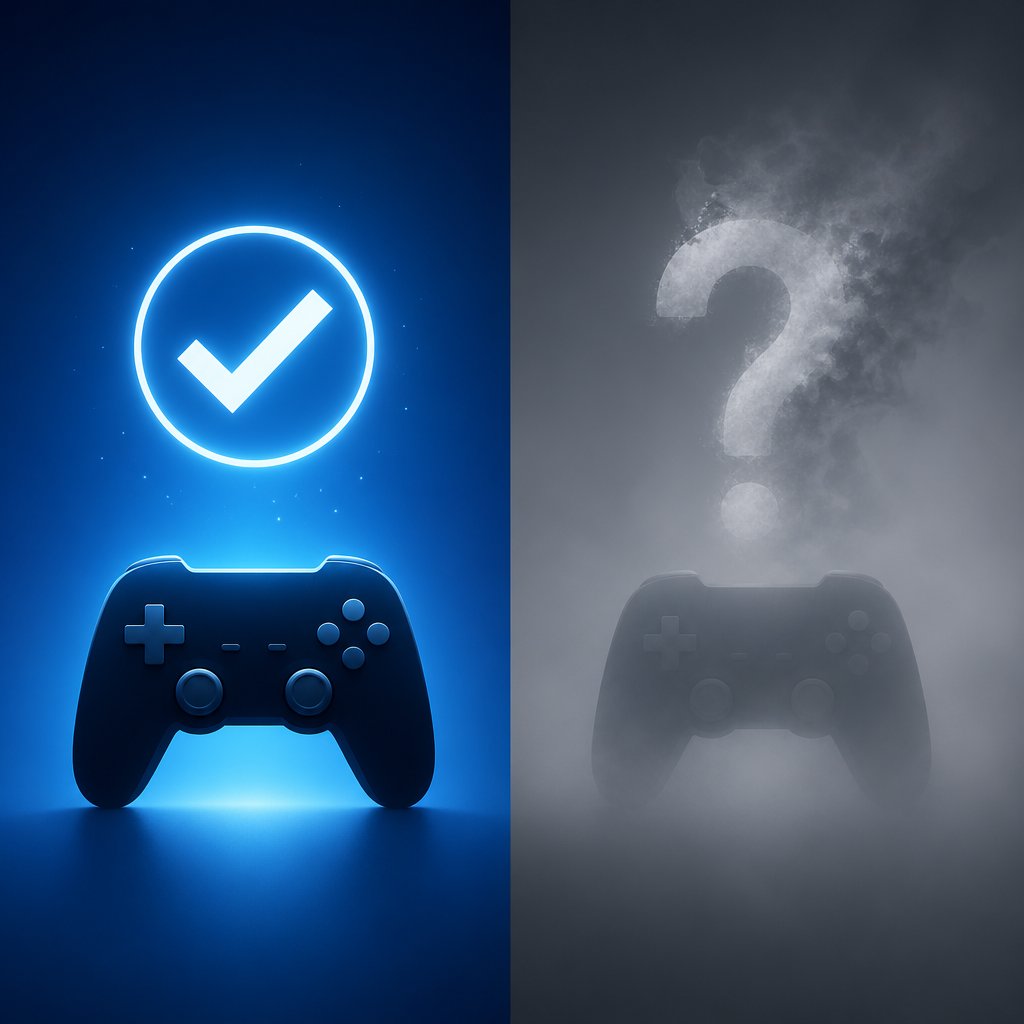 visual concept of confirmed versus unclear details for the ps5 version of delta force