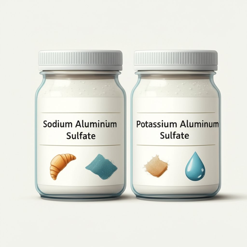 sodium and potassium aluminum sulfate related compounds with unique uses