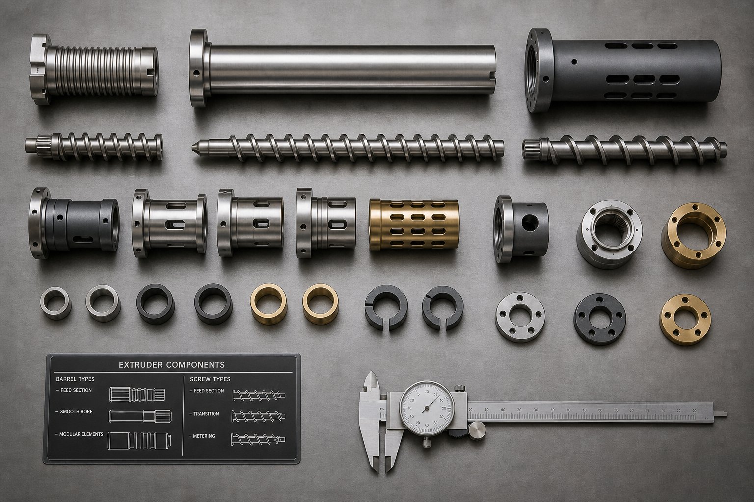 barrel and screw component selection %E2%80%94 matching configurations to specific processing requirements
