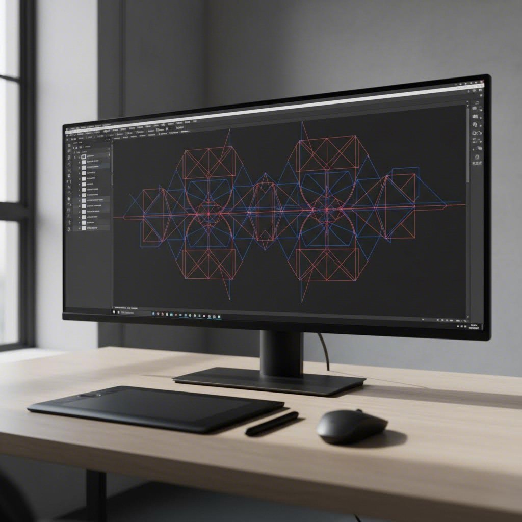 vector file preparation in design software for laser cutting projects