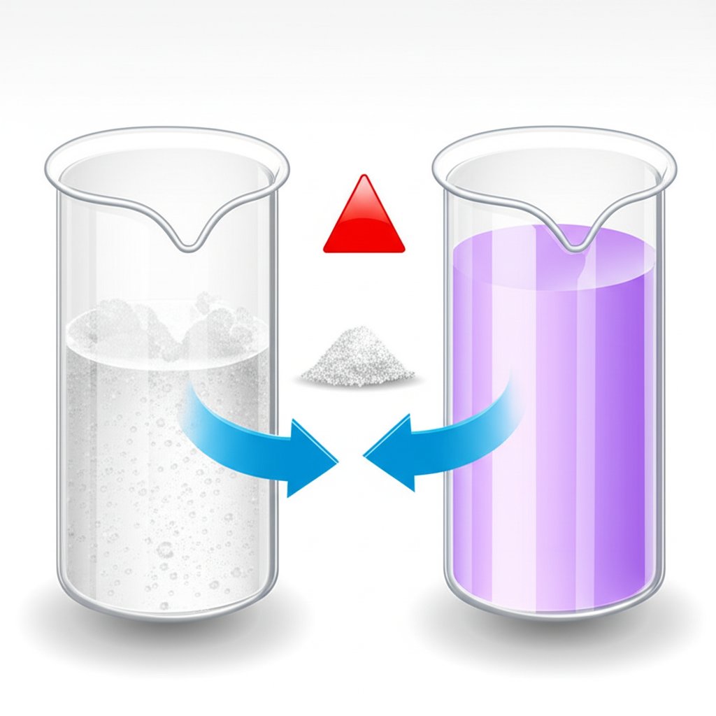 aluminum hydroxide reacting with acids and bases to show amphoterism