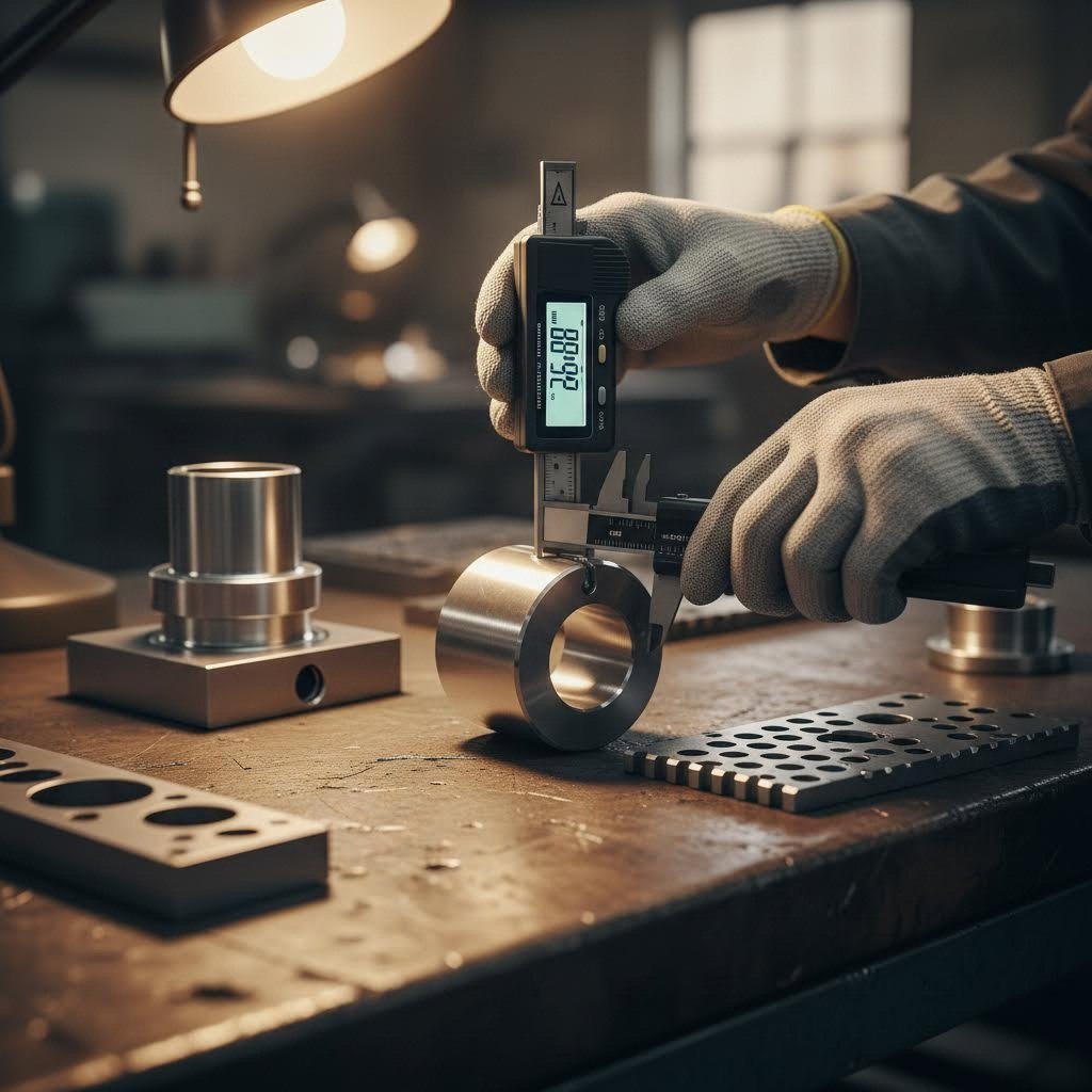 quality inspection of stamped metal parts to identify and prevent common defects in production