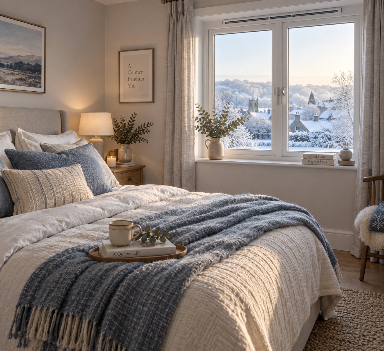 a condensation free bedroom window after slimline trickle vent installation showing the real world benefit of continuous background ventilation