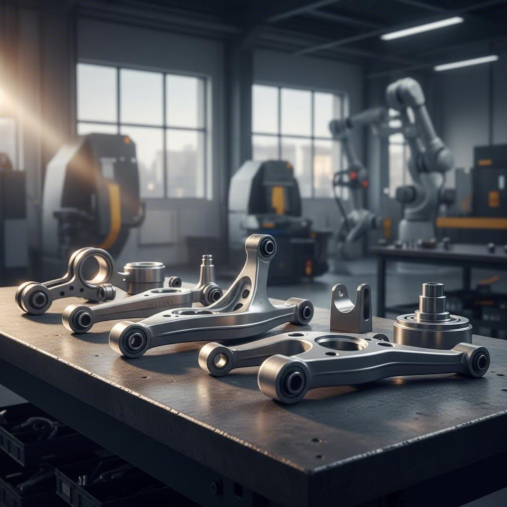 precision automotive metal components produced through laser cutting and stamping processes