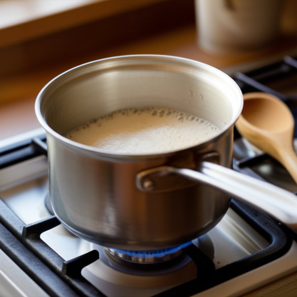 cleaning aluminum cookware with gentle methods in the kitchen