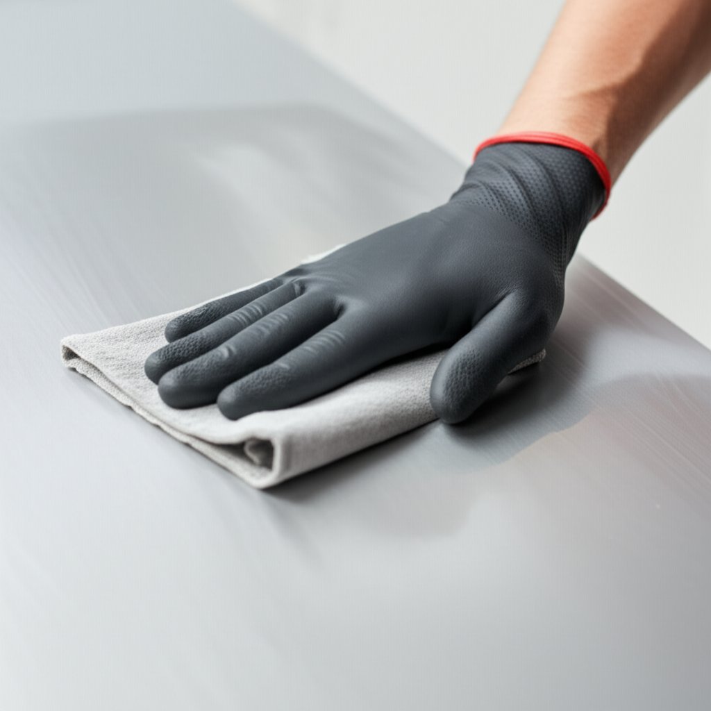 step by step process for cleaning repairing and recoating aluminum surfaces