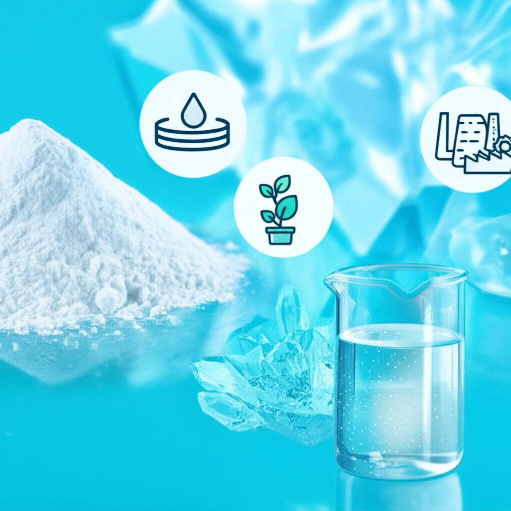 aluminum sulfate in its common forms and its diverse uses in water gardening and industry