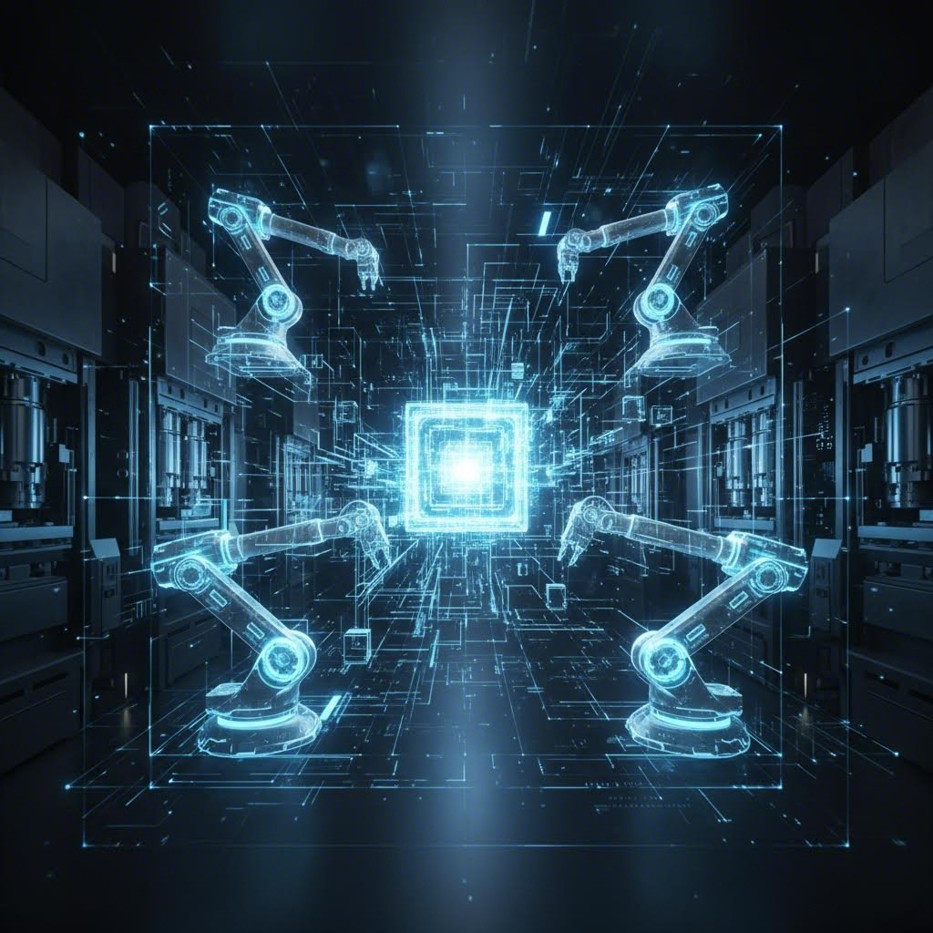 Automation in metal stamping acting as a digital nervous system connecting machinery