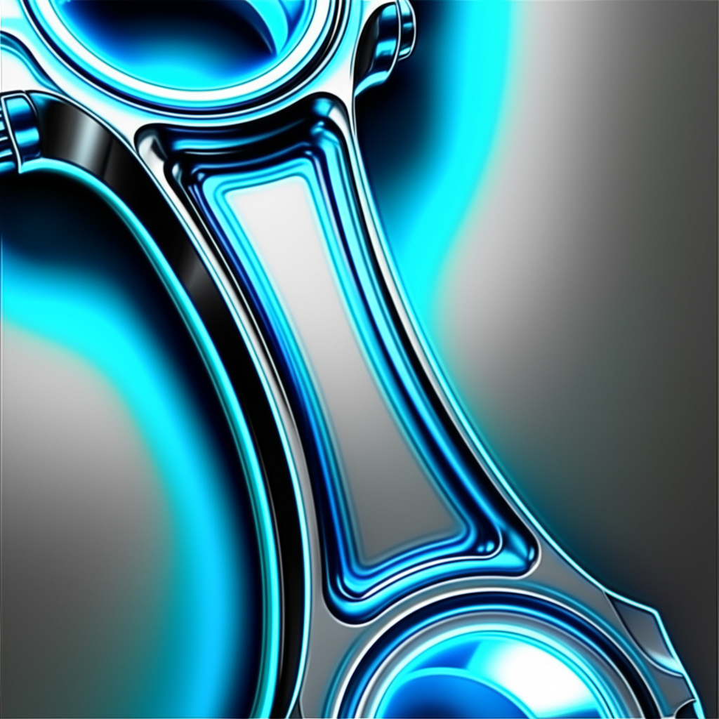 conceptual illustration of aligned grain flow in a forged automotive part