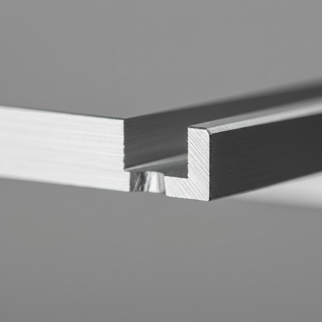clean laser cut aluminum edge demonstrating proper parameter optimization