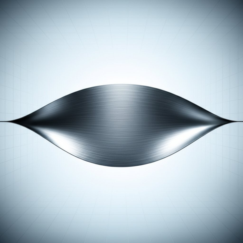 abstract depiction of mechanical properties like tensile strength and ductility