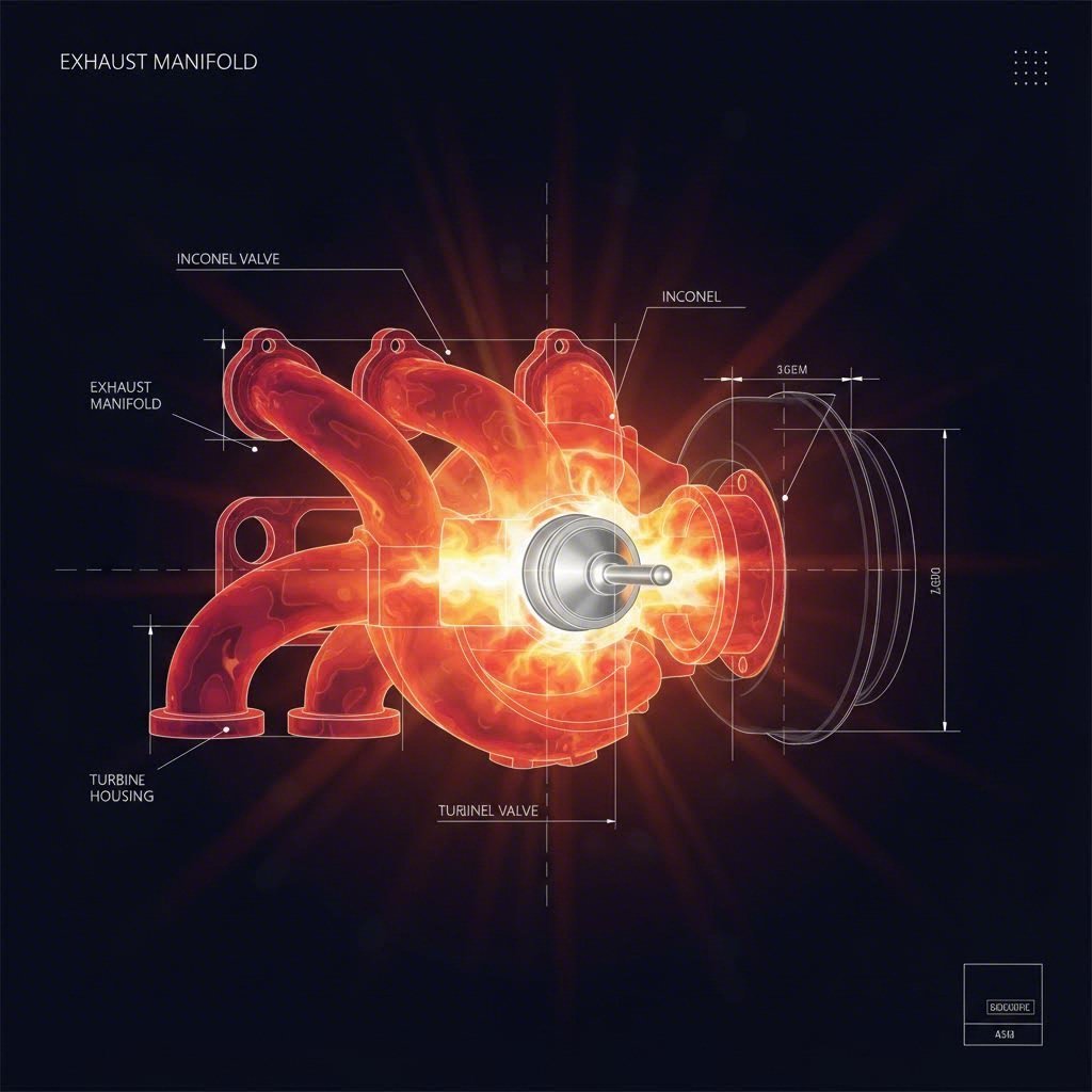 inconel valves withstand extreme exhaust temperatures in forced induction applications